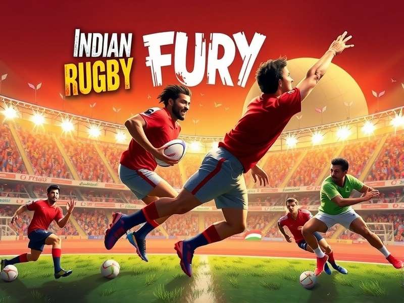 Indian Rugby Fury Game Cover
